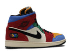AIR JORDAN 1 MID  "BLUE THE GREAT" image 2