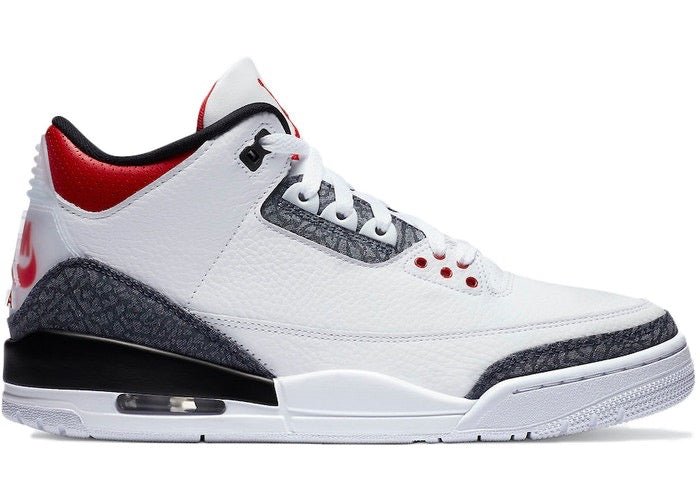 Jordan 3 Retro SE Fire Red Denim (2020) image 0