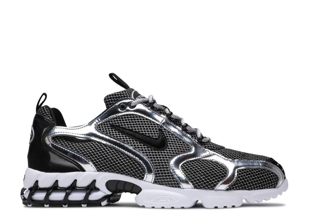 STUSSY X AIR ZOOM SPIRIDON CAGED "PURE PLATINUM" image 0