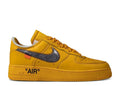 Nike Air Force 1 Low OFF-WHITE University Gold Metallic Silver image 0