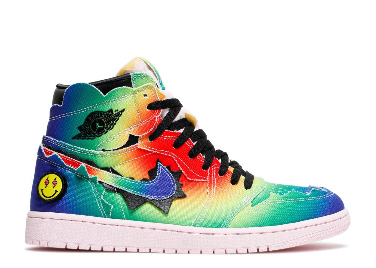 J BALVIN X JORDAN 1 RETRO OG HIGH 'TIE DYE' image 0