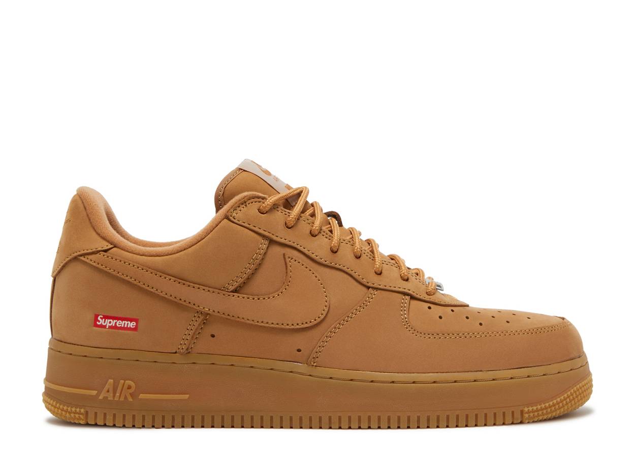 SUPREME X AIR FORCE 1 LOW SP 'WHEAT' image 0