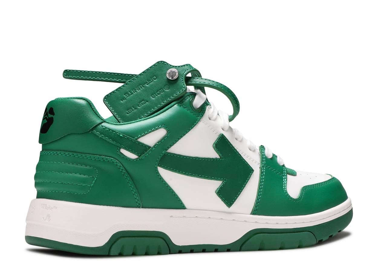 OFF-WHITE OUT OF OFFICE LOW 'WHITE GREEN' image 2