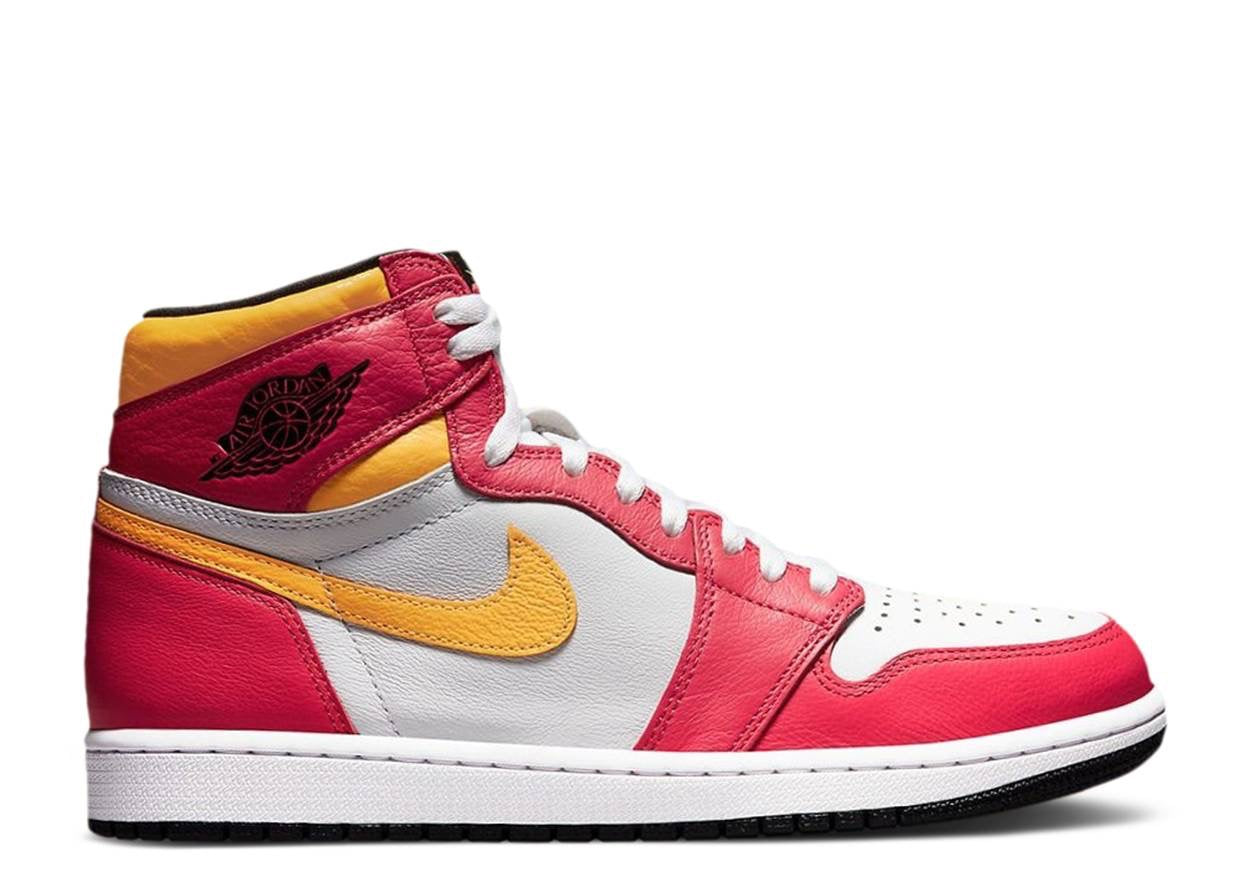 AIR JORDAN 1 RETRO HIGH OG 'LIGHT FUSION RED' image 0
