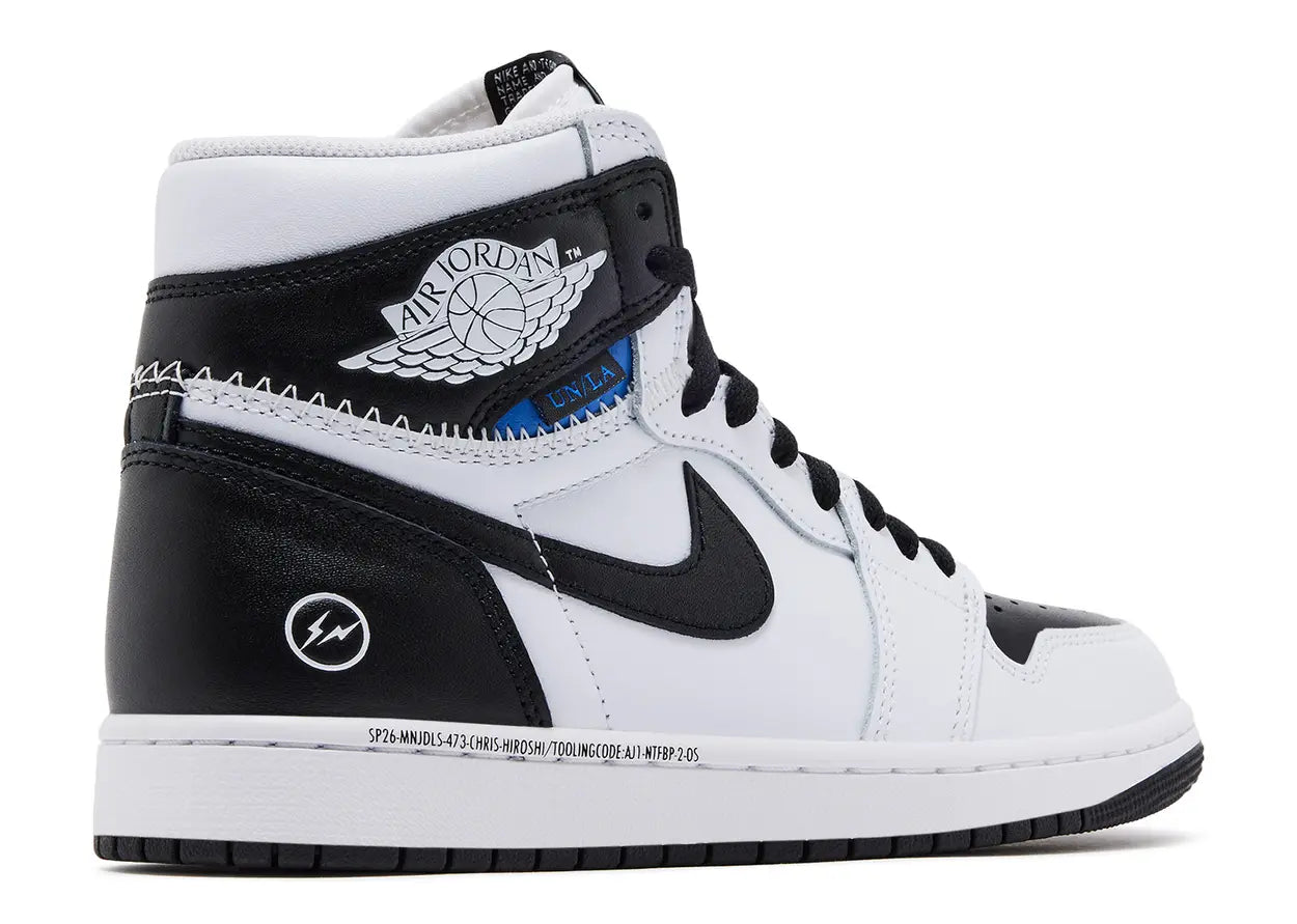 FRAGMENT DESIGN X UNION LA X JORDAN 1 RETRO HIGH OG SP 'WHITE BLACK'