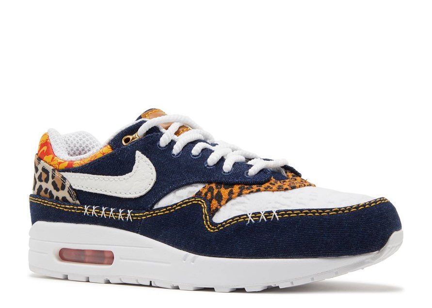 AIR MAX 1 PREMIUM 'DENIM LEOPARD' image 1