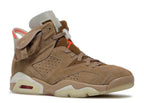 TRAVIS SCOTT X AIR JORDAN 6 RETRO 'BRITISH KHAKI' image 1