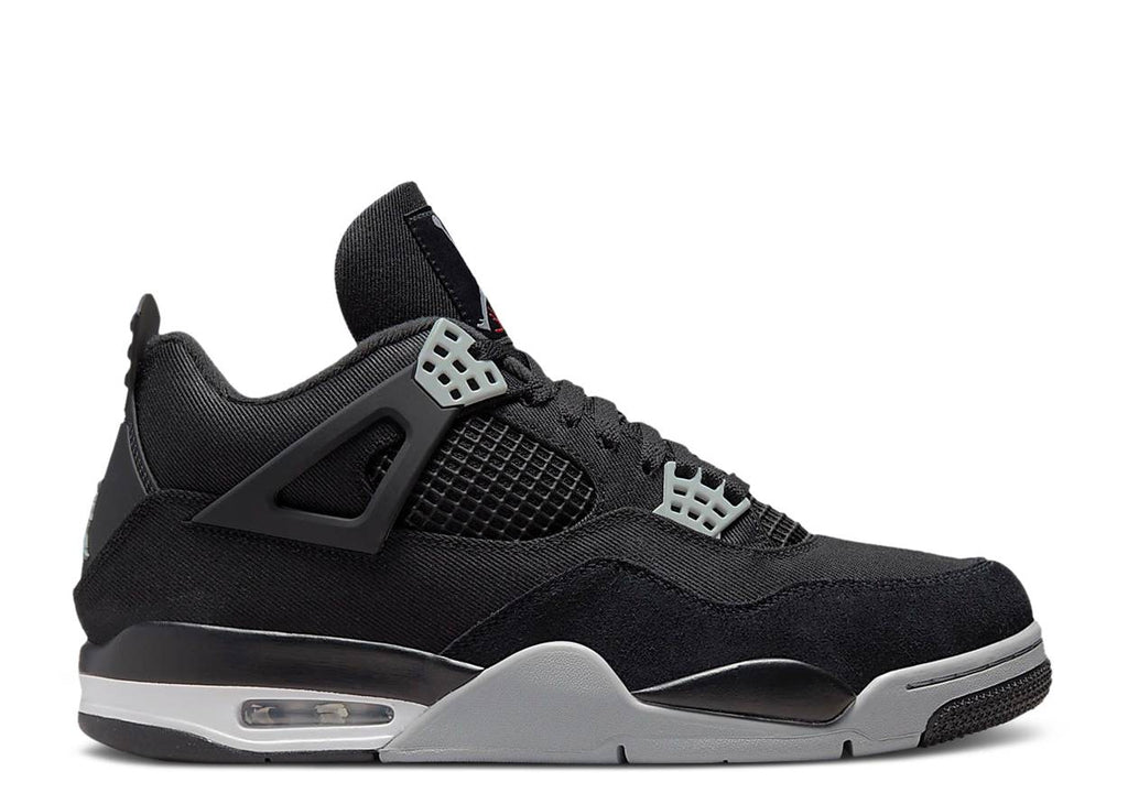 AIR JORDAN 4 RETRO 'BLACK CANVAS' image 0