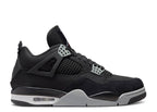 AIR JORDAN 4 RETRO 'BLACK CANVAS' image 0