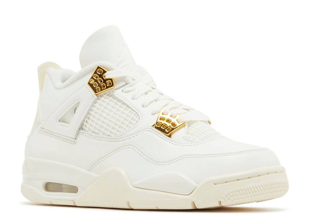 WMNS AIR JORDAN 4 RETRO 'METALLIC GOLD' image 1