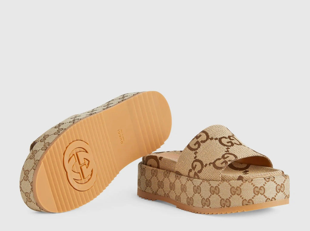 GUCCI Nicotine GG Angelina Sandals image 3