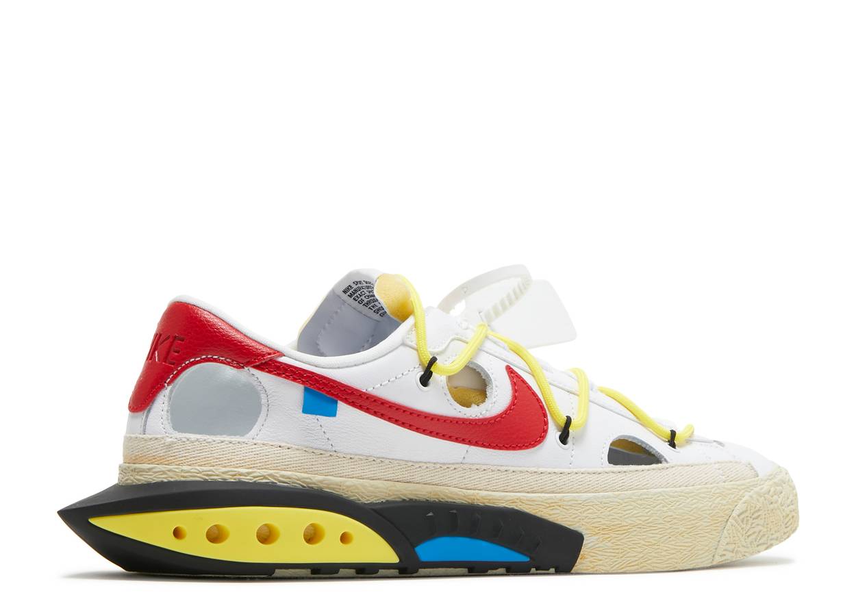 OFF-WHITE X BLAZER LOW 'WHITE UNIVERSITY RED' image 2