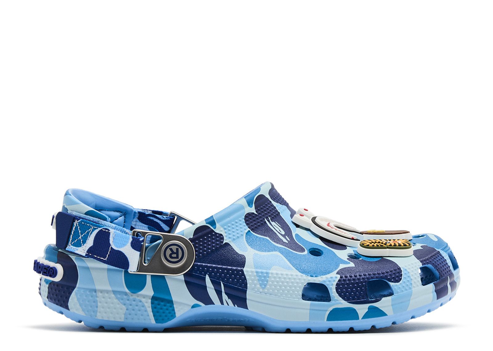 BAPE X CLASSIC CLOG 'ABC CAMO - BLUE' image 0