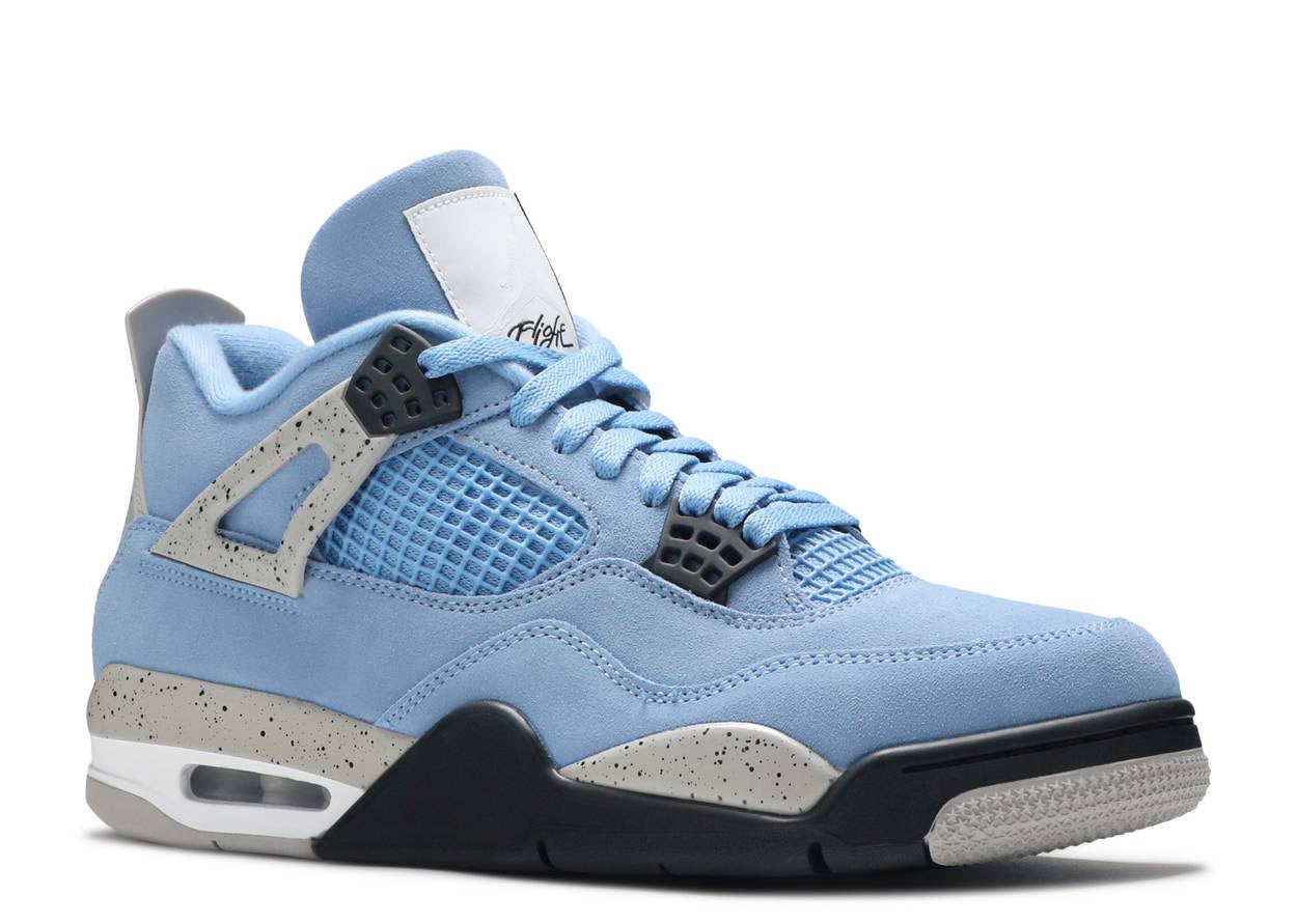 AIR JORDAN 4 RETRO 'UNIVERSITY BLUE' image 1