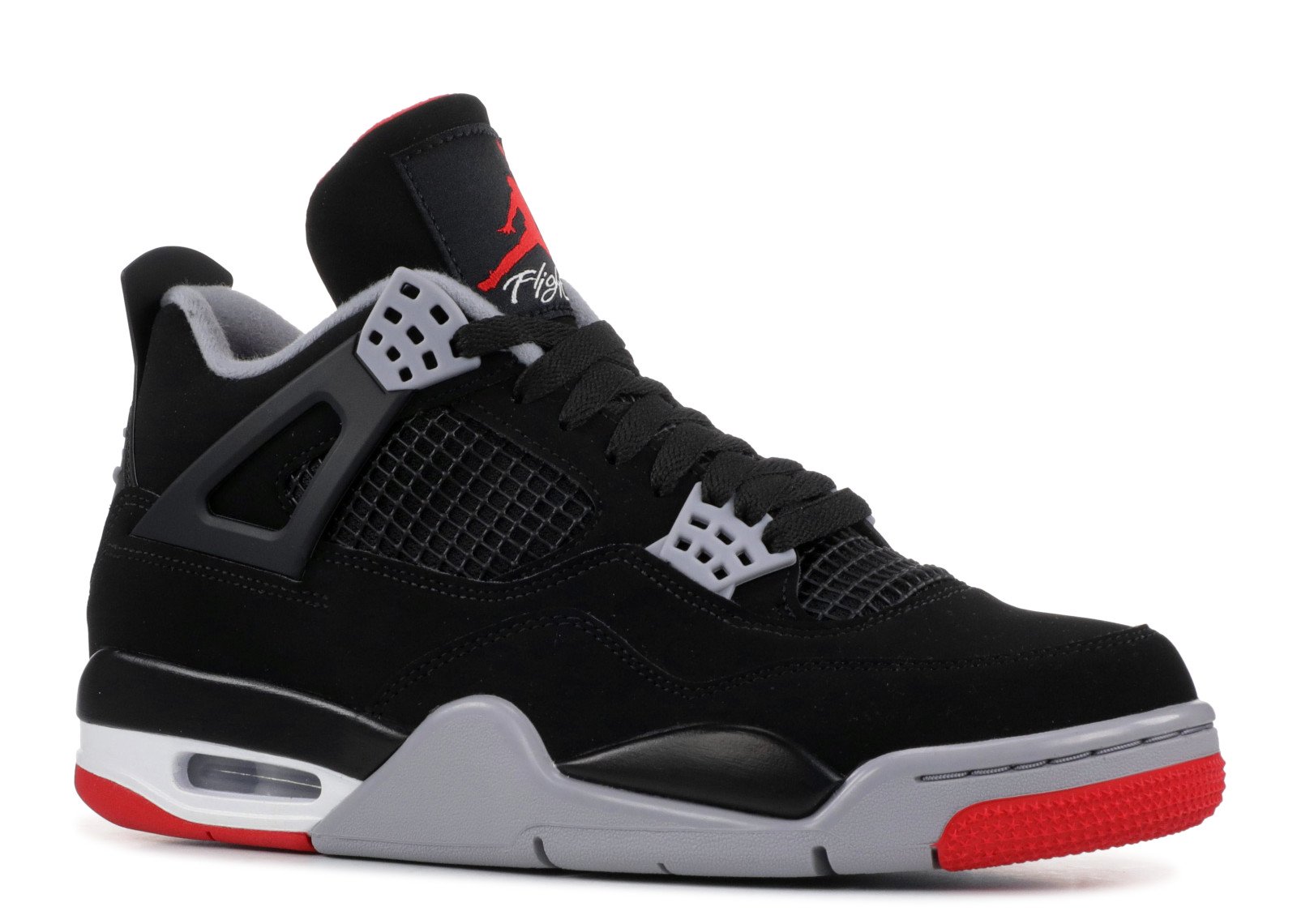 AIR JORDAN 4 RETRO "BRED 2019 RELEASE" image 1