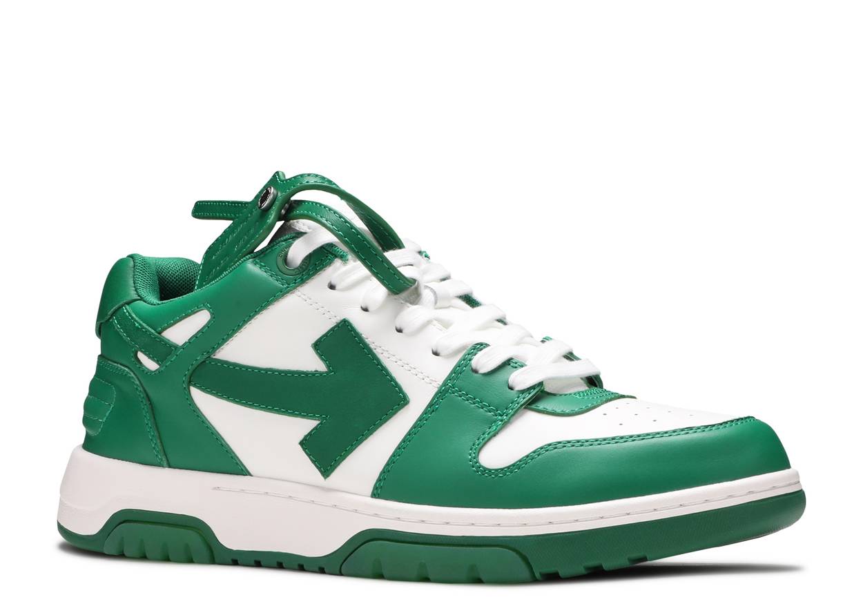 OFF-WHITE OUT OF OFFICE LOW 'WHITE GREEN' image 1