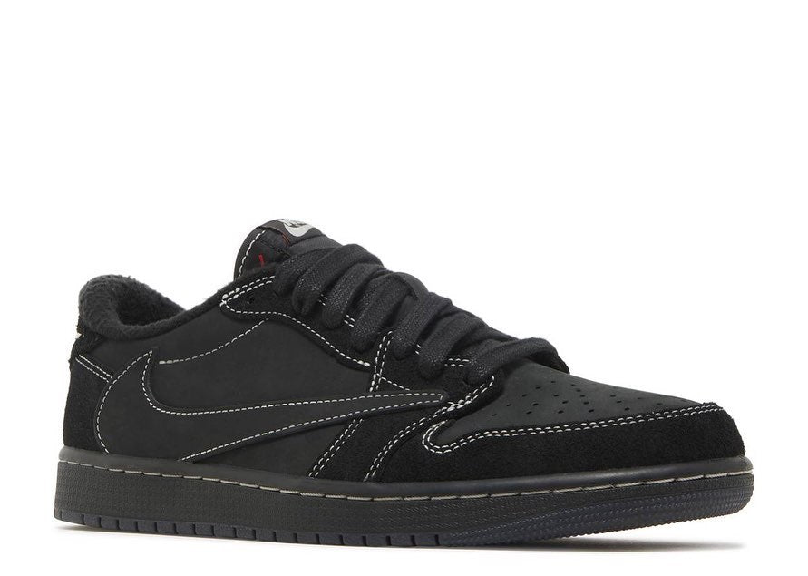 TRAVIS SCOTT X AIR JORDAN 1 LOW OG SP 'BLACK PHANTOM' image 1
