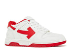 OFF-WHITE OUT OF OFFICE LOW 'WHITE RED' image 1