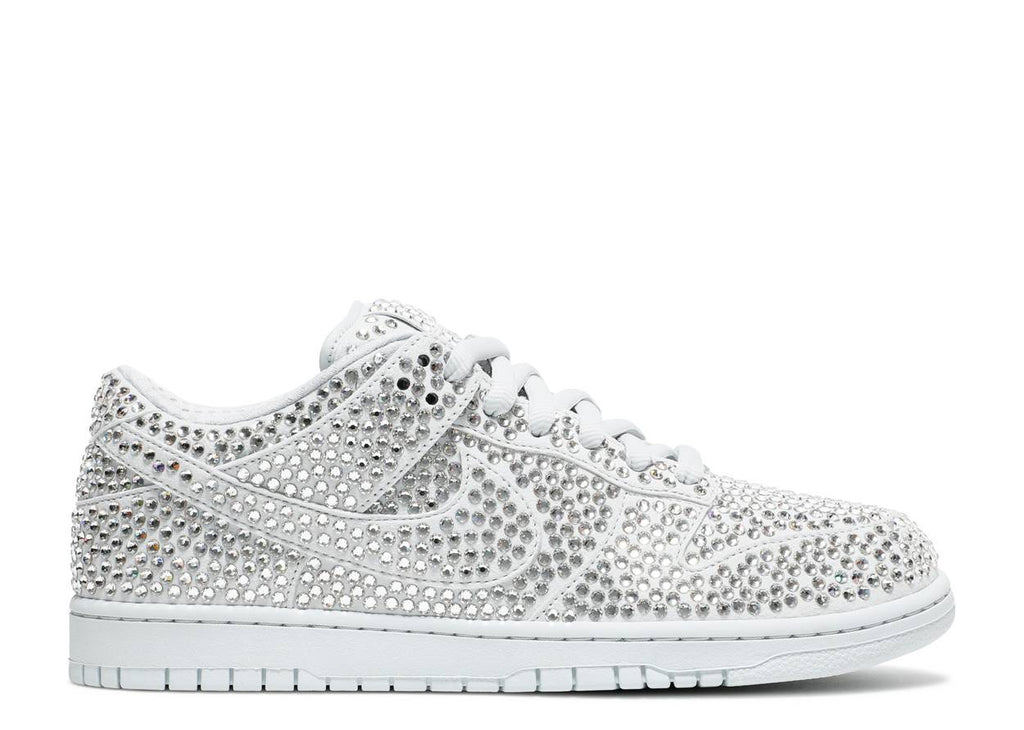 CACTUS PLANT FLEA MARKET X SWAROVSKI X DUNK LOW 'PURE PLATINUM' image 0