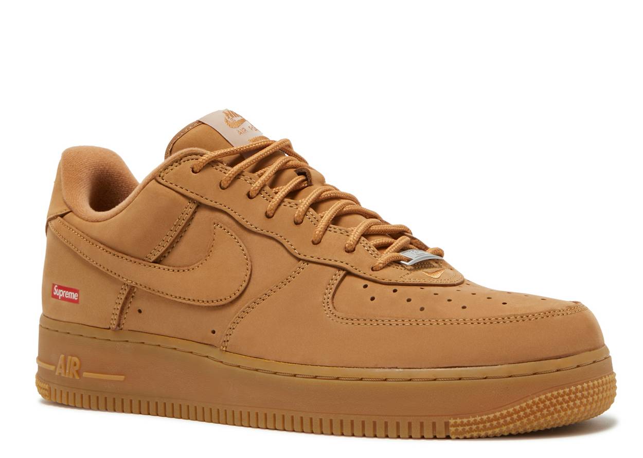 SUPREME X AIR FORCE 1 LOW SP 'WHEAT' image 1