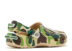 BAPE X CLASSIC CLOG 'ABC CAMO - GREEN' image 2