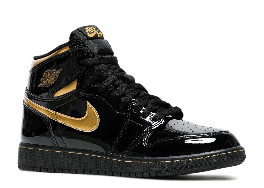 AIR JORDAN 1 RETRO HIGH OG Black Metallic Gold (2020) image 1