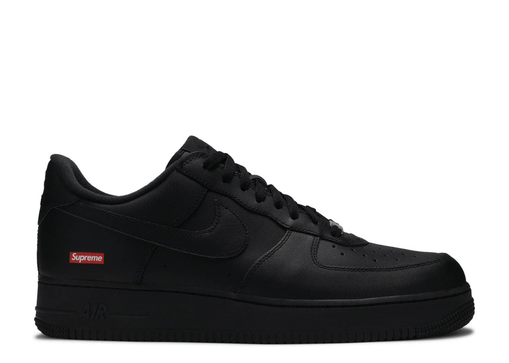 SUPREME X AIR FORCE 1 LOW "BOX LOGO - BLACK" image 0