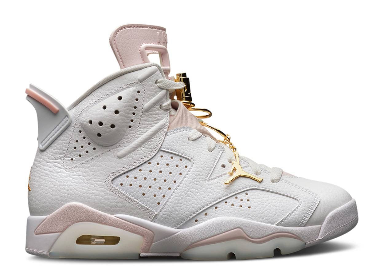 WMNS AIR JORDAN 6 RETRO 'GOLD HOOPS' image 0