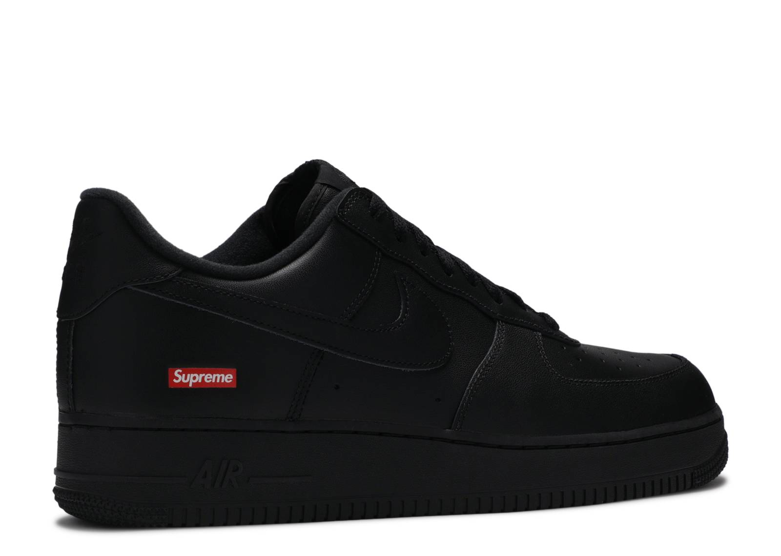 SUPREME X AIR FORCE 1 LOW "BOX LOGO - BLACK" image 2