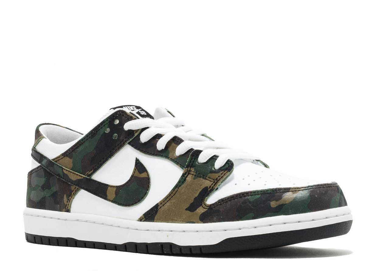 ZOOM DUNK LOW PRO SB 'CAMO' image 1
