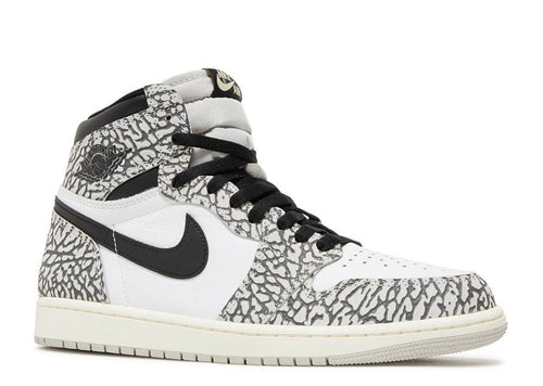 AIR JORDAN 1 RETRO HIGH OG 'WHITE CEMENT' image 1