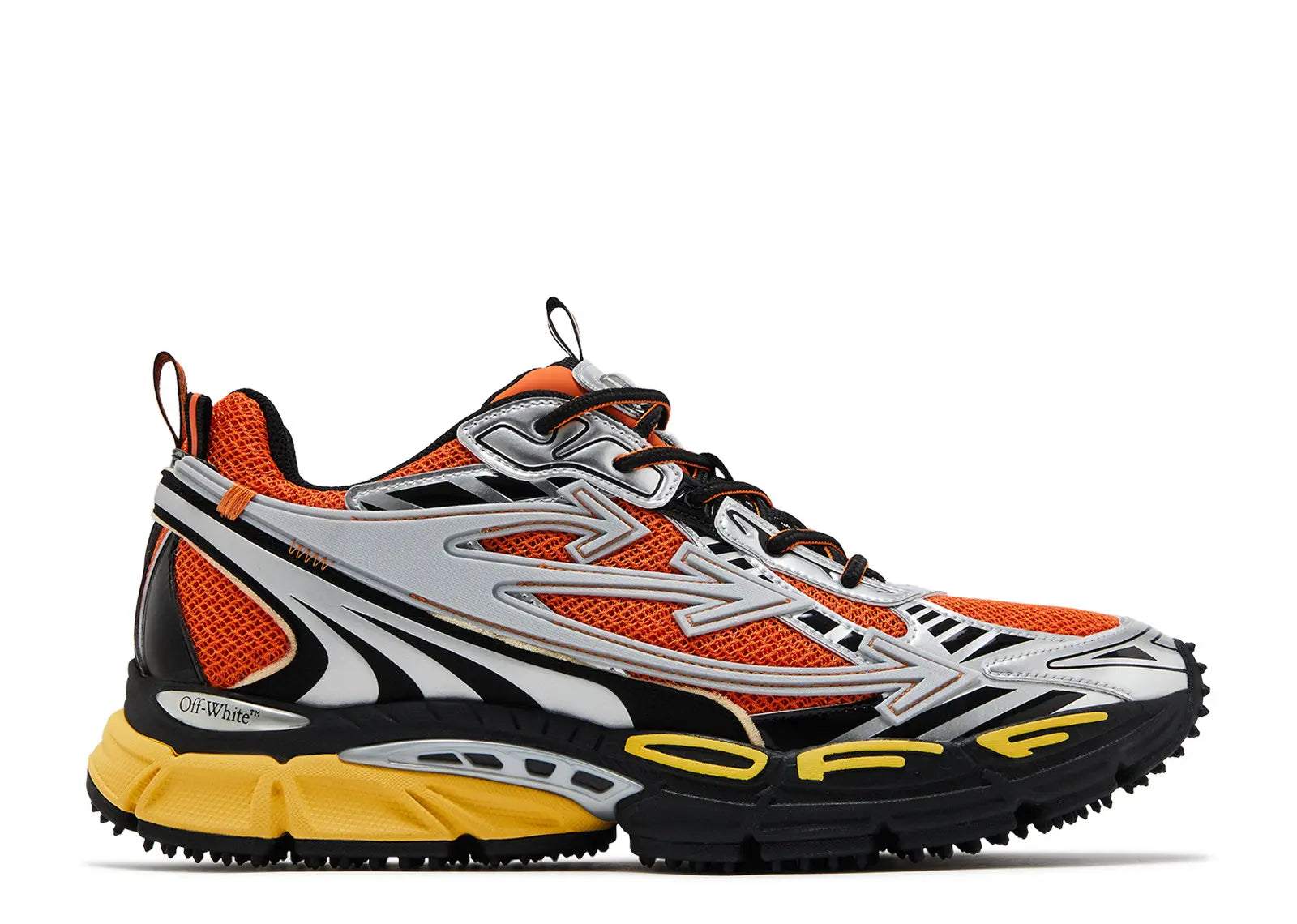 OFF-WHITE BE RIGHT BACK 'SILVER ORANGE'