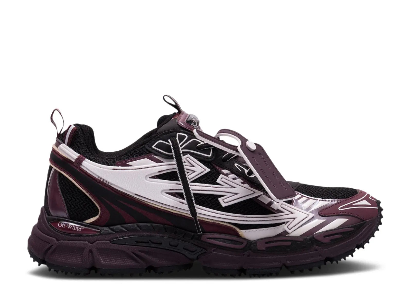 OFF-WHITE BE RIGHT BACK 'DARK PURPLE BLACK'