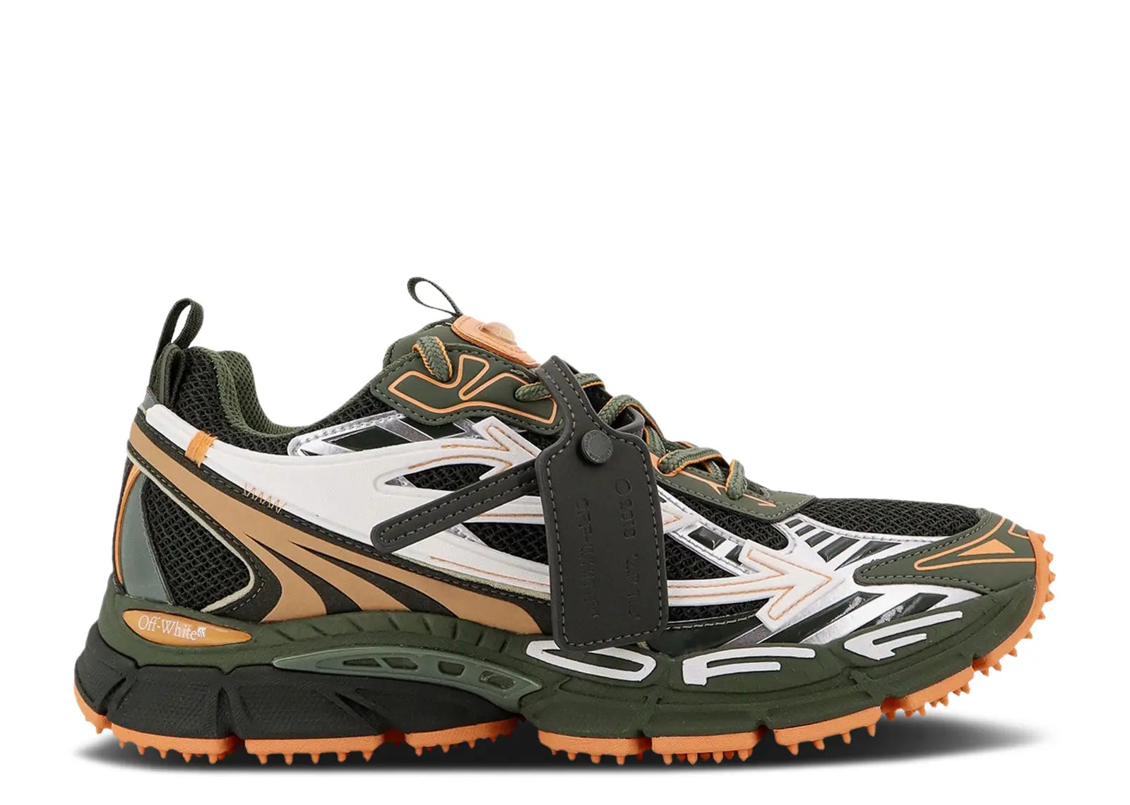 OFF-WHITE BE RIGHT BACK 'MILITARY GREEN PEACH'