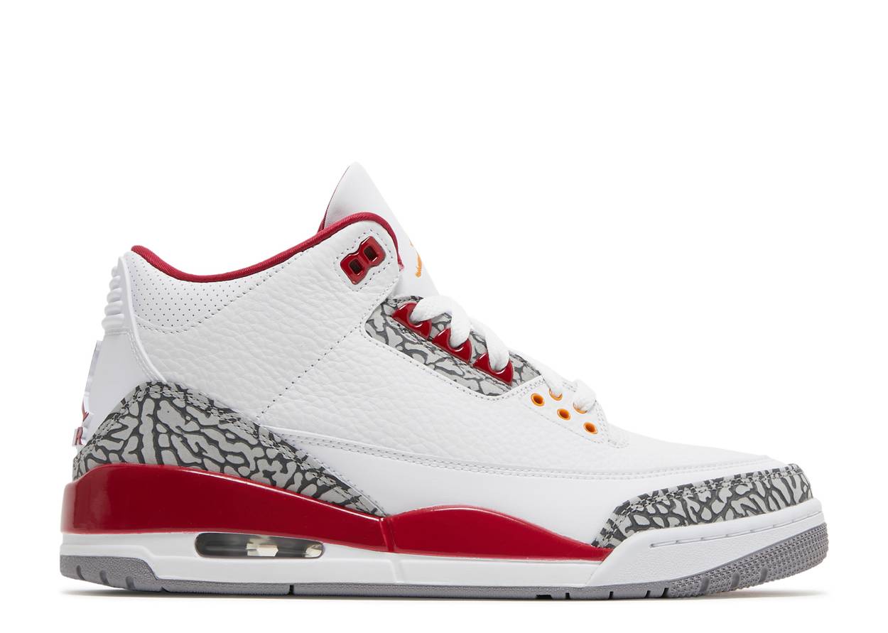 AIR JORDAN 3 RETRO 'CARDINAL RED' image 0