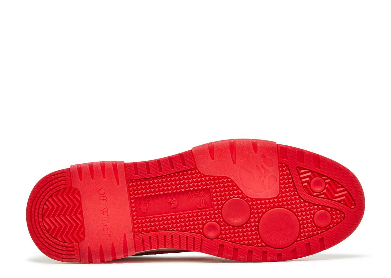 OFF-WHITE OUT OF OFFICE LOW 'WHITE RED' image 3