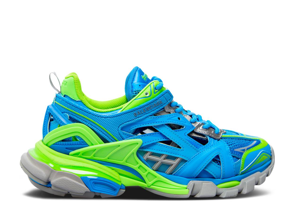 BALENCIAGA TRACK.2 TRAINER 'BLUE GREEN' image 0
