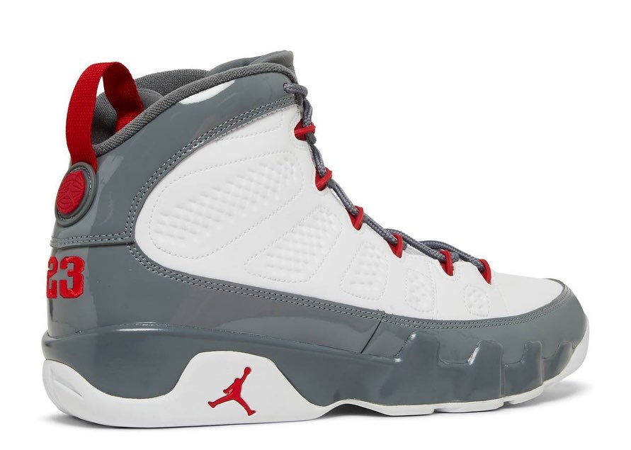 AIR JORDAN 9 RETRO 'FIRE RED' image 2