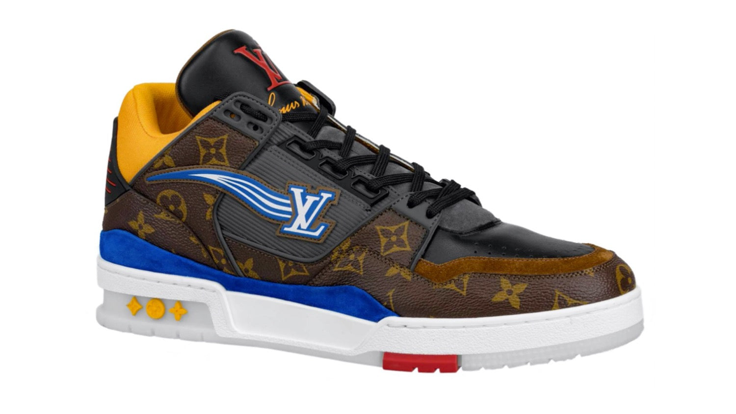 LOUIS VUITTON TRAINER EBENE image 0