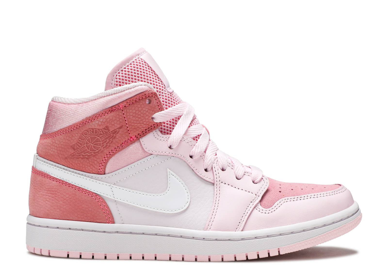 WMNS AIR JORDAN 1 MID 'DIGITAL PINK' image 0