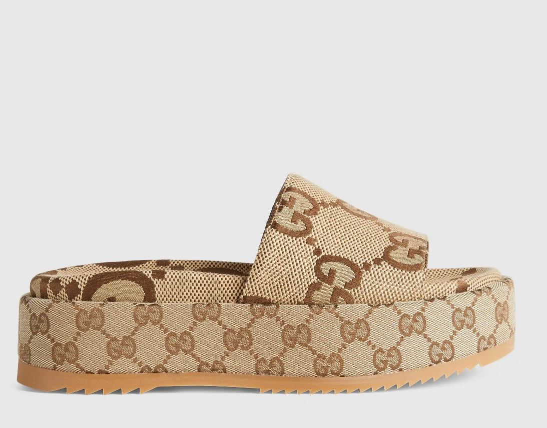 GUCCI Nicotine GG Angelina Sandals image 0