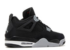 AIR JORDAN 4 RETRO 'BLACK CANVAS' image 2
