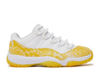 WMNS AIR JORDAN 11 RETRO LOW 'YELLOW SNAKESKIN' image 0