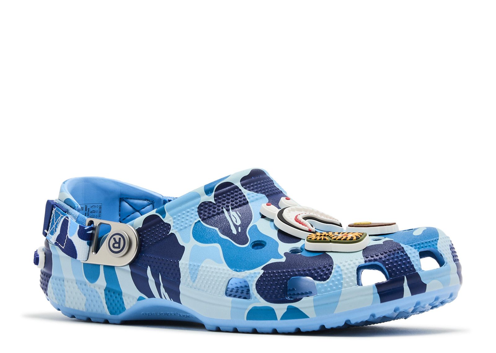 BAPE X CLASSIC CLOG 'ABC CAMO - BLUE' image 1
