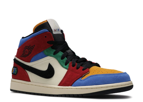 AIR JORDAN 1 MID  "BLUE THE GREAT" image 1