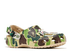 BAPE X CLASSIC CLOG 'ABC CAMO - GREEN' image 1