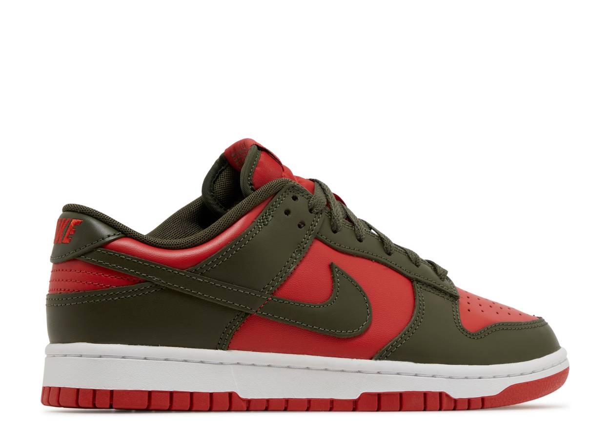 DUNK LOW 'CARGO KHAKI MYSTIC RED' image 2