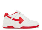 OFF-WHITE OUT OF OFFICE LOW 'WHITE RED' image 0