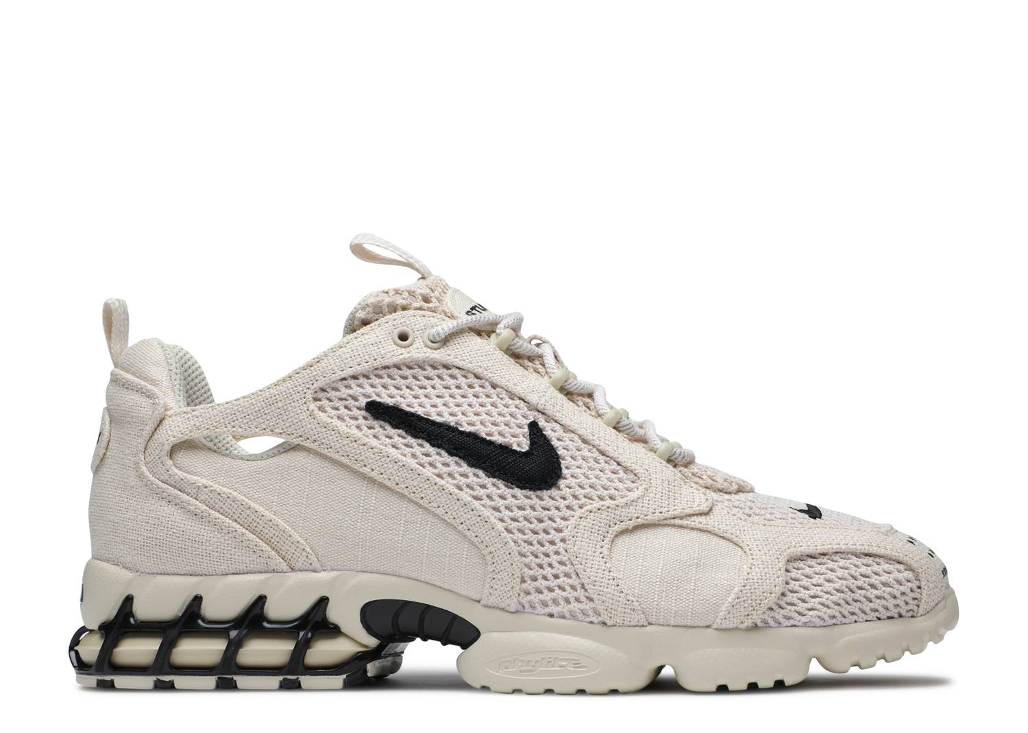 STUSSY X AIR ZOOM SPIRIDON CAGED "FOSSIL" image 0