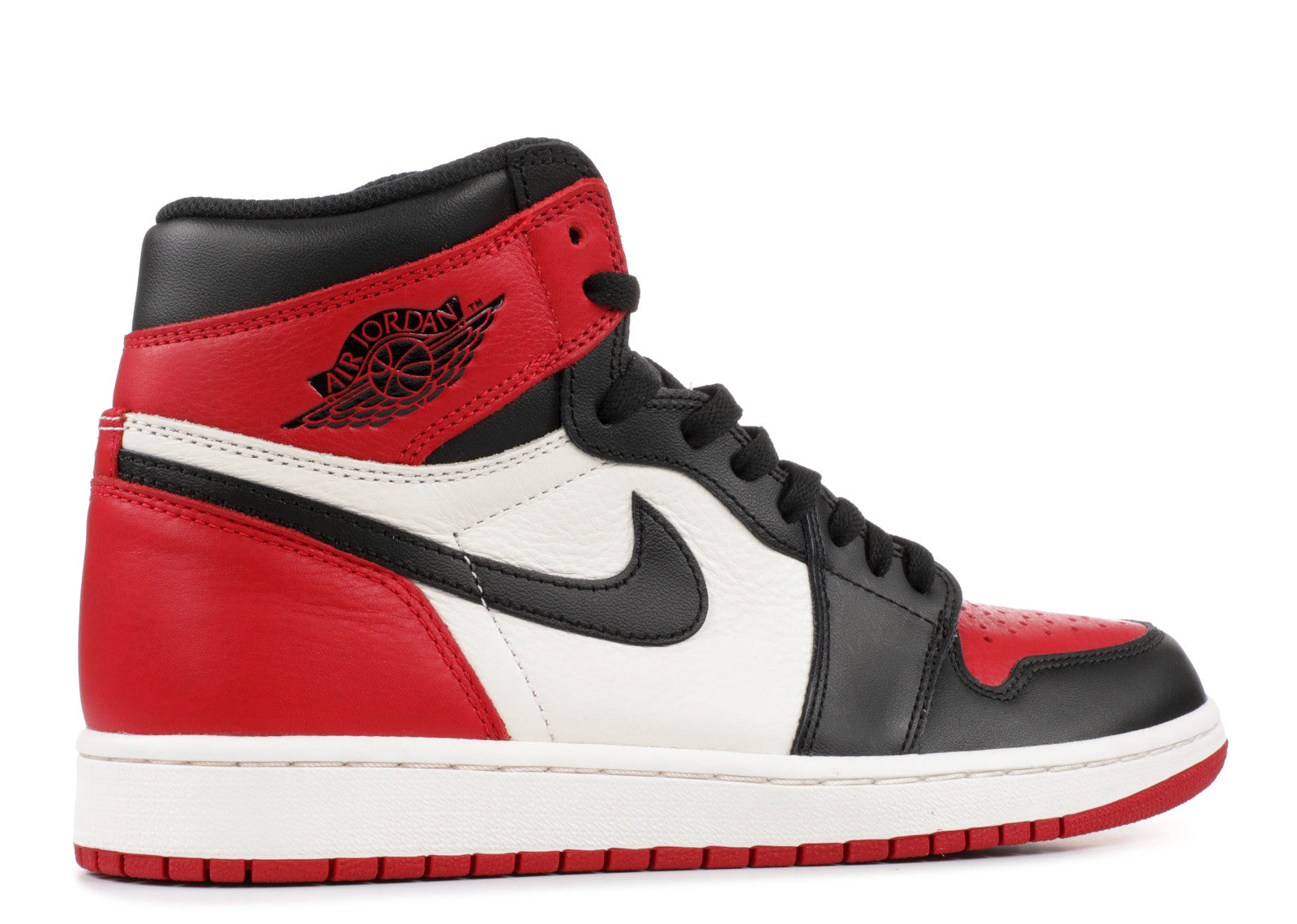 AIR JORDAN 1 RETRO HIGH OG "BRED TOE" image 2
